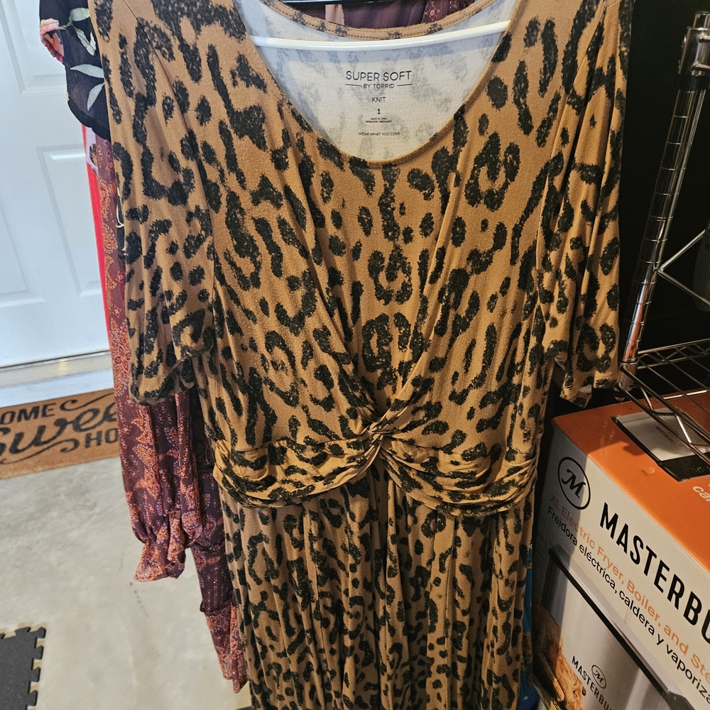 Leopard Print Dress